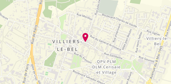 Plan de DIALLO Mariama, 15 Rue Gambetta, 95400 Villiers-le-Bel
