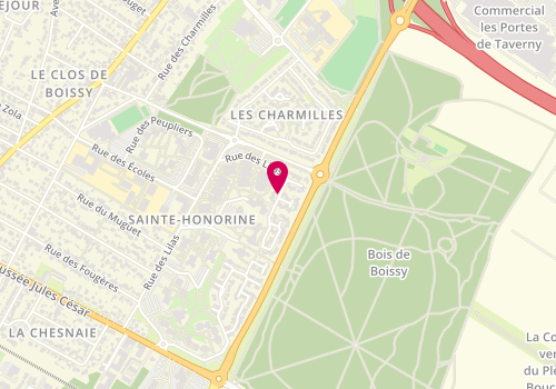 Plan de LEBRETON Antoine Natacha, 31 Rue des Lilas, 95150 Taverny