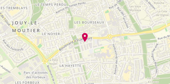 Plan de AMRANI Nadia, 104 Boulevard d'Écancourt, 95280 Jouy-le-Moutier
