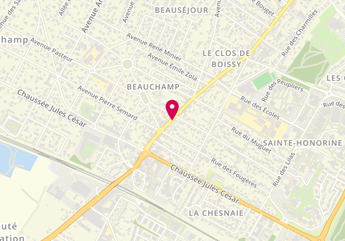 Plan de CERVESATO Valérie, 38 Bis Rue du Gal Leclerc, 95250 Beauchamp