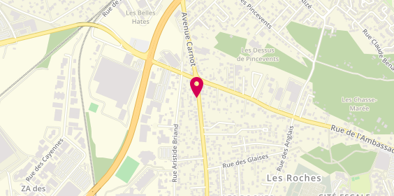Plan de GORIN Myriam, 269 Avenue Carnot, 78700 Conflans-Sainte-Honorine