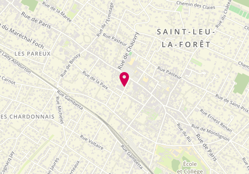 Plan de MARGUERAT Lydie, 10 Rue Emile Aimond, 95320 Saint-Leu-la-Forêt