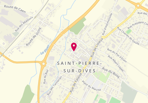 Plan de PLANCON Katie, 9 Rue Marcel Maizeret, 14170 Saint-Pierre-en-Auge