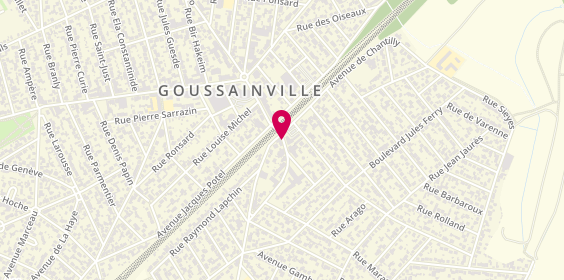 Plan de GHLOUCI Soraya, 24 Rue Victor Basch, 95190 Goussainville