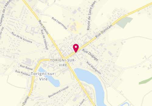 Plan de VAUTTIER Sylvie, 2 Bis Rue Matignon, 50160 Torigny-les-Villes