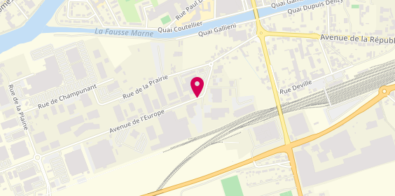 Plan de HULOT Véronica, 14 Avenue de l'Europe, 02400 Château-Thierry