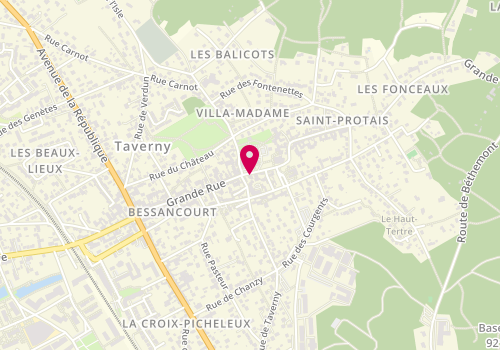 Plan de MOHAMED Chaouali, 74 Grande Rue, 95550 Bessancourt