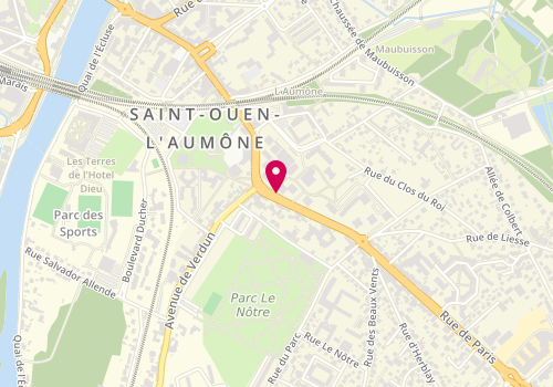 Plan de EL AOUTMANI Yousef, 13 Avenue du General de Gaulle, 95310 Saint-Ouen-l'Aumône