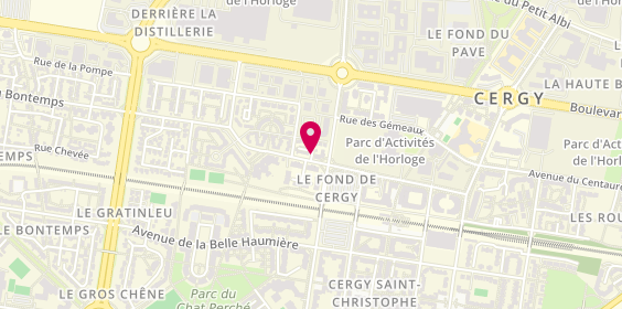 Plan de LAMOUR Nathalie, 19 Avenue de la Constellation, 95800 Cergy