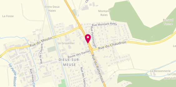 Plan de ADMR, 6 Rue du Rattentout, 55320 Dieue-sur-Meuse
