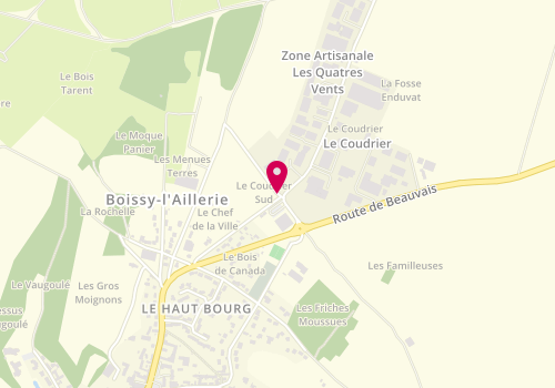 Plan de GRAIS VINEL Régine, 1 Ter Chemin de la Croisette, 95650 Boissy-l'Aillerie