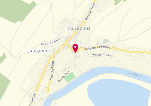 Plan de GOGUILLON Anne Rose, 18 Rue des Forges, 02850 Jaulgonne