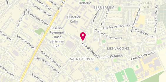 Plan de BALAY Anne Laure, 104 Rue de Marly, 57950 Montigny-lès-Metz