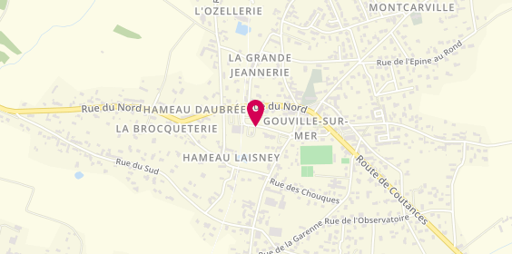 Plan de MORIN LECARDONNEL PAMÉLA, 20 Rue des Freres Lacolley, 50560 Gouville-sur-Mer