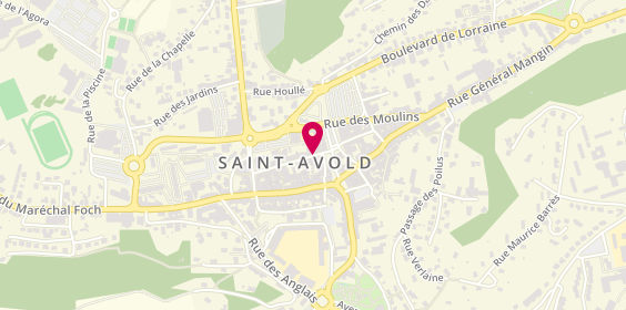 Plan de MULLER Emmanuelle, 40 Boulevard de Lorraine, 57500 Saint-Avold
