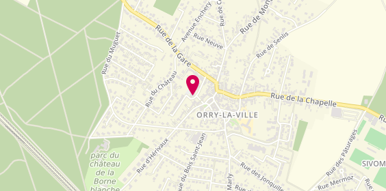 Plan de BURNEL Thierry, Rue du Vieux Village, 60560 Orry-la-Ville