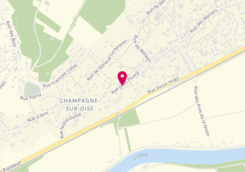 Plan de SAUSSEY Emmanuelle, 63 Bis Rue Jules Picard, 95660 Champagne-sur-Oise