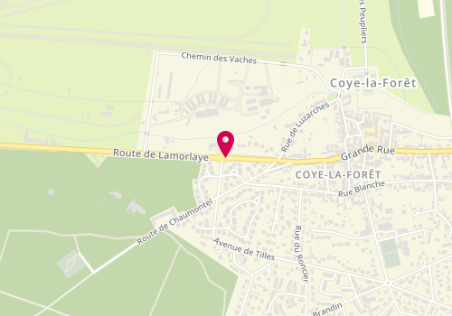 Plan de IDBARKA Radouane, 17 Bis Route de Lamorlaye, 60580 Coye-la-Forêt