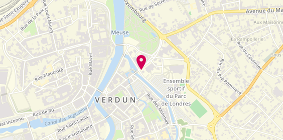Plan de ANCELIN Bertille, 28 Avenue de Douaumont, 55100 Verdun