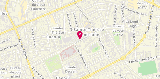 Plan de BLANDAMOUR Michel, 107 Avenue Guynemer, 14000 Caen