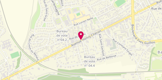 Plan de ANDRÉ Nelly, 102 Avenue Henry Chéron, 14000 Caen