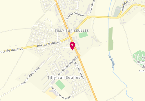 Plan de GRENET Lucie, 5 Bis Rue de Juvigny, 14250 Tilly-sur-Seulles