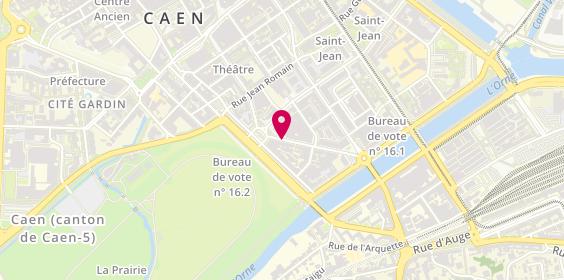 Plan de POINTEAU CARBANNE Julien, 4 Rue du 11 Novembre, 14000 Caen