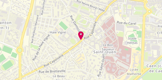 Plan de DURAND Fabienne, 160 Rue Caponiere, 14000 Caen