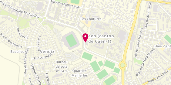 Plan de GANDON Christine, 4 Bis Boulevard Georges Pompidou, 14000 Caen