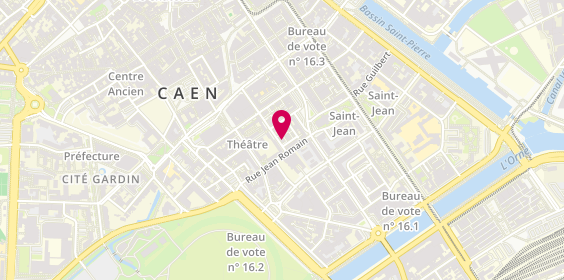 Plan de TOUTAIN Séverine, 31 Rue Général Giraud, 14000 Caen