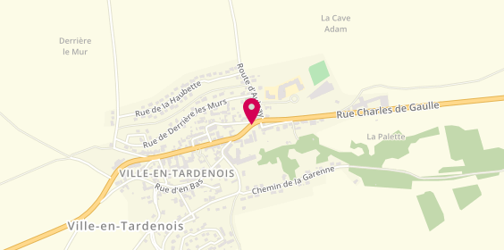 Plan de BOUCTON Aline, 15 Ter Rue Charles de Gaulle, 51170 Ville-en-Tardenois