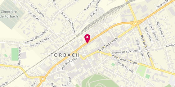 Plan de CHIOLO Loïc, 60 Avenue Saint Remy, 57600 Forbach