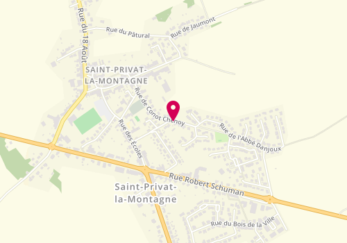 Plan de GAMBETTE Sonia, 2 Rue Conot Chenoy, 57855 Saint-Privat-la-Montagne