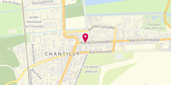 Plan de ALLOU-MITRI Marjolaine, 125 Rue du Connetable, 60500 Chantilly