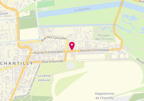 Plan de GUESDON Adeline, 88 Rue du Connétable, 60500 Chantilly