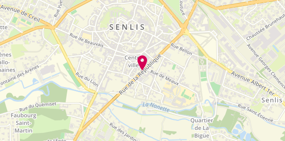 Plan de MOKRI Kamel, 69 Rue de la Republique, 60300 Senlis