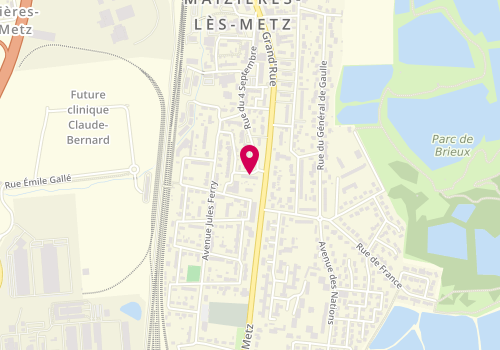 Plan de SEIGNERT Virginie, 3 Rue de Metz, 57280 Maizières-lès-Metz