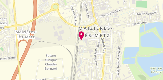 Plan de BELKADI Aurélie, 1 Rue Gustave Barthélemy, 57280 Maizières-lès-Metz