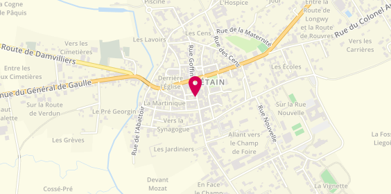 Plan de MASSON Stéphanie, 18 Rue de Metz, 55400 Étain
