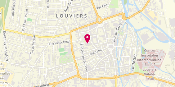 Plan de LANGEVIN Véronique, 7 Place de la République, 27400 Louviers