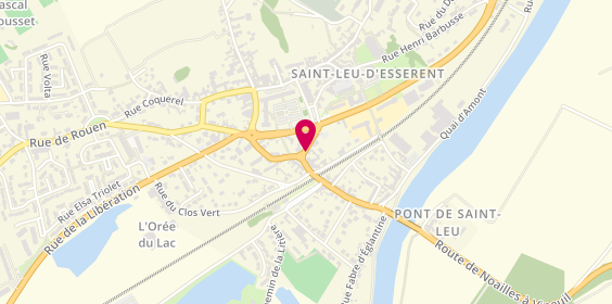 Plan de AGUIAR LOPES Célia, 9 Rue Pasteur, 60340 Saint-Leu-d'Esserent