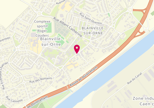 Plan de FRIGOUT Florence, 8 Rue du Général Leclerc, 14550 Blainville-sur-Orne