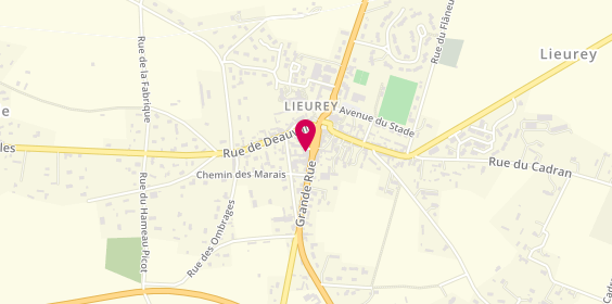 Plan de MALITOURNE Pascal, 16 Grande Rue, 27560 Lieurey