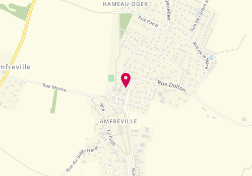 Plan de HELOU Rémi, 11 Route de Sallenelles, 14860 Amfreville