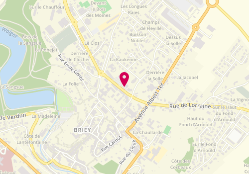 Plan de FERRARO Stéphane, 1 Bis Rue Raymond Mondon, 54150 Val-de-Briey