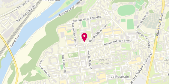 Plan de SY Aïssata, 1 Rue des Bosquets, 60100 Creil