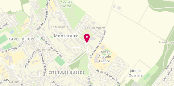 Plan de PAUFFERT Pascale, 43 Avenue Anatole France, 60160 Montataire
