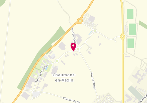 Plan de DEFIGIER Stéphanie, 38 Rue Paul Journe, 60240 Chaumont-en-Vexin