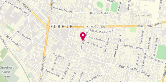 Plan de CHARLET Gaëlle, 10 Bis Rue Dautresme, 76500 Elbeuf