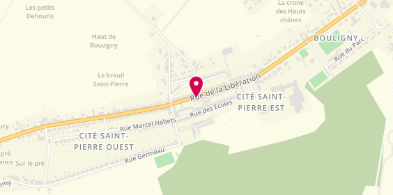 Plan de VERMARD Aurélie, 117 Rue de la Liberation, 55240 Bouligny